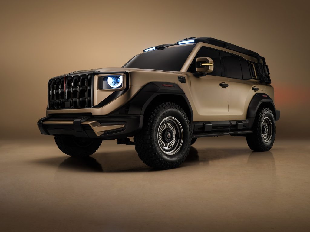 Hongqi testuje své první terénní elektrické SUV
