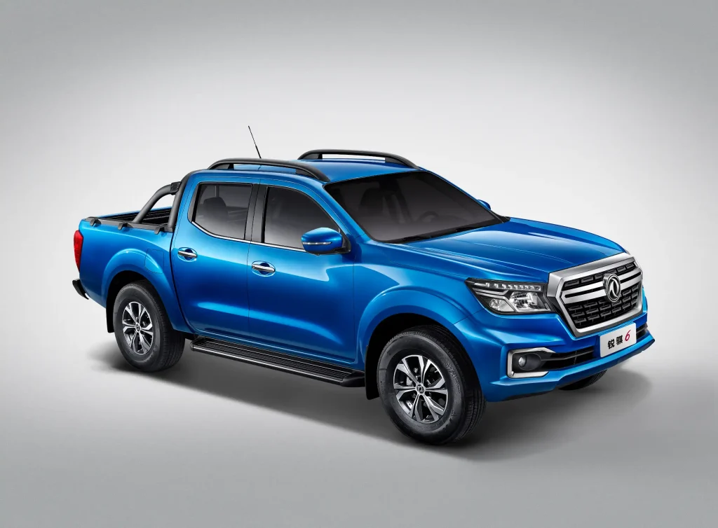 Pick-up Dongfeng DF 6 s pohonem 4WD
