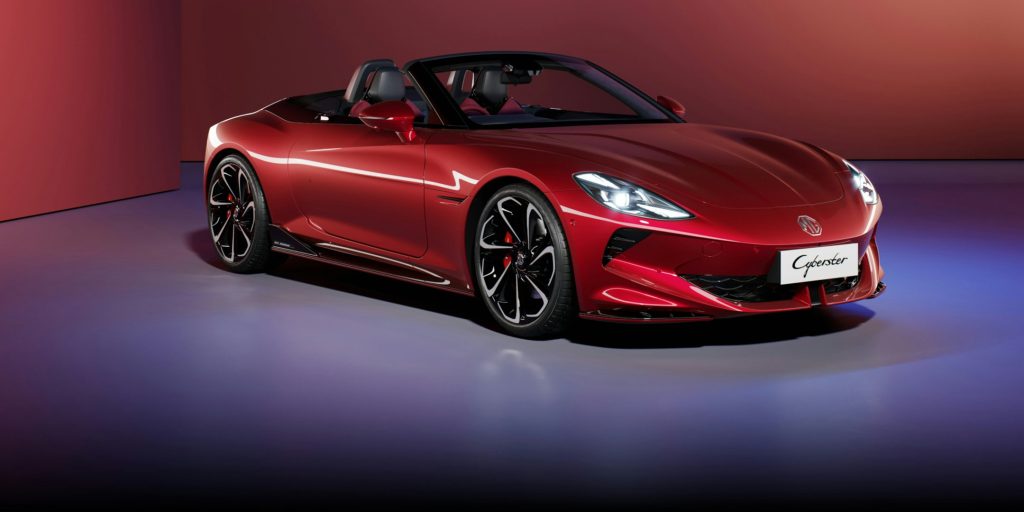 Elektrický roadster MG Cyberster