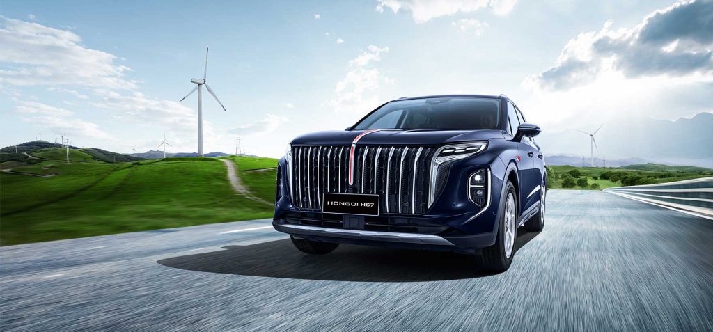 Hongqi HS7 dorazí na český trh v roce 2026