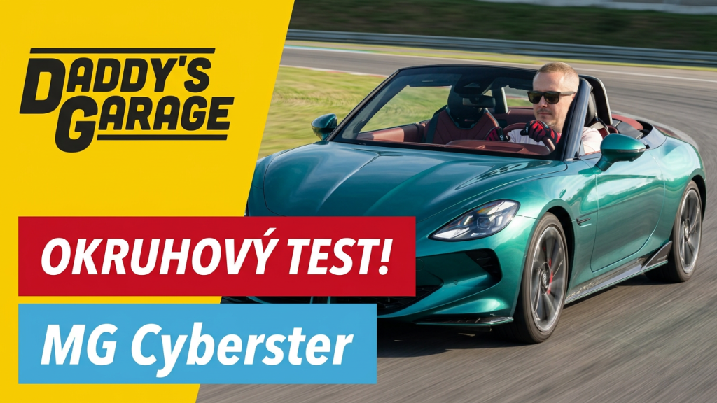 MG Cyberster v ostrém testu na závodním okruhu!